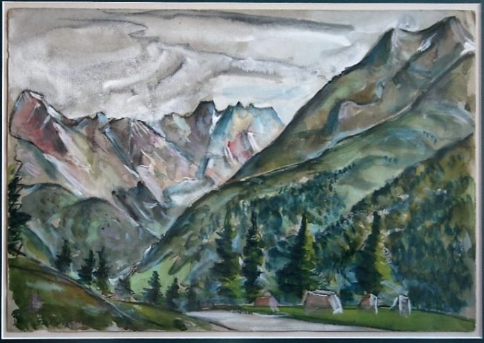 A.-Galdikas-Kalnu-peizazas